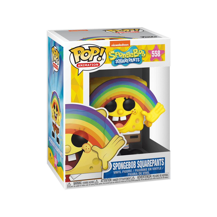 FUNKO POP! Vinyylihahmo: SpongeBob with Rainbow