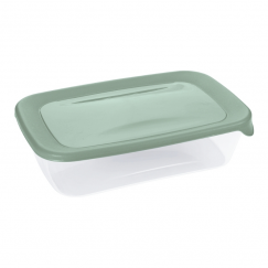 Maisto indas stačiakampis, 1 l, žalias, „Fresh&Go“