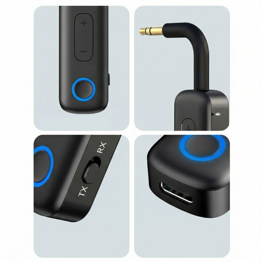 Tech-Protect Ultraboost AU02 Bluetooth 5.4 audio adapter - black – 4