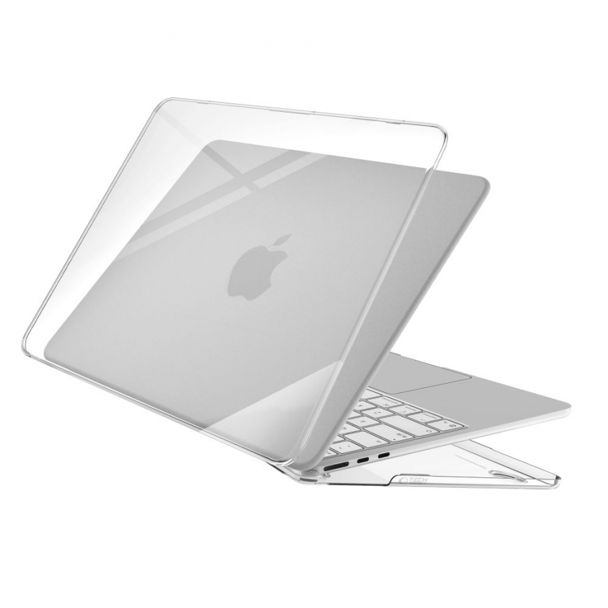 TECH-PROTECT SOFTSHELL MACBOOK AIR 15 M2-M5 2023-2026 CRYSTAL CL – 4