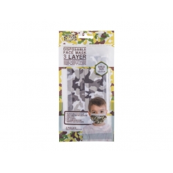 Trendy Camo Trendy Camo Face Mask and Respirator Sejas maska un respirators 3pc