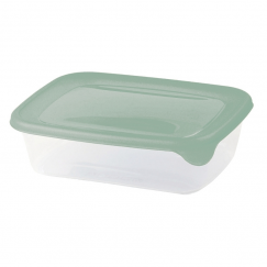 Food container rectangle 0.5L Fresh&Go green