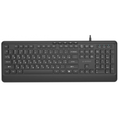 Klaviatūra Gembird Slim Multimedia USB-A+C RU