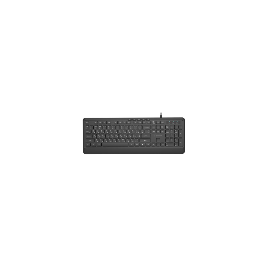 Gembird Klaviatūra Gembird Slim Multimedia USB-A+C