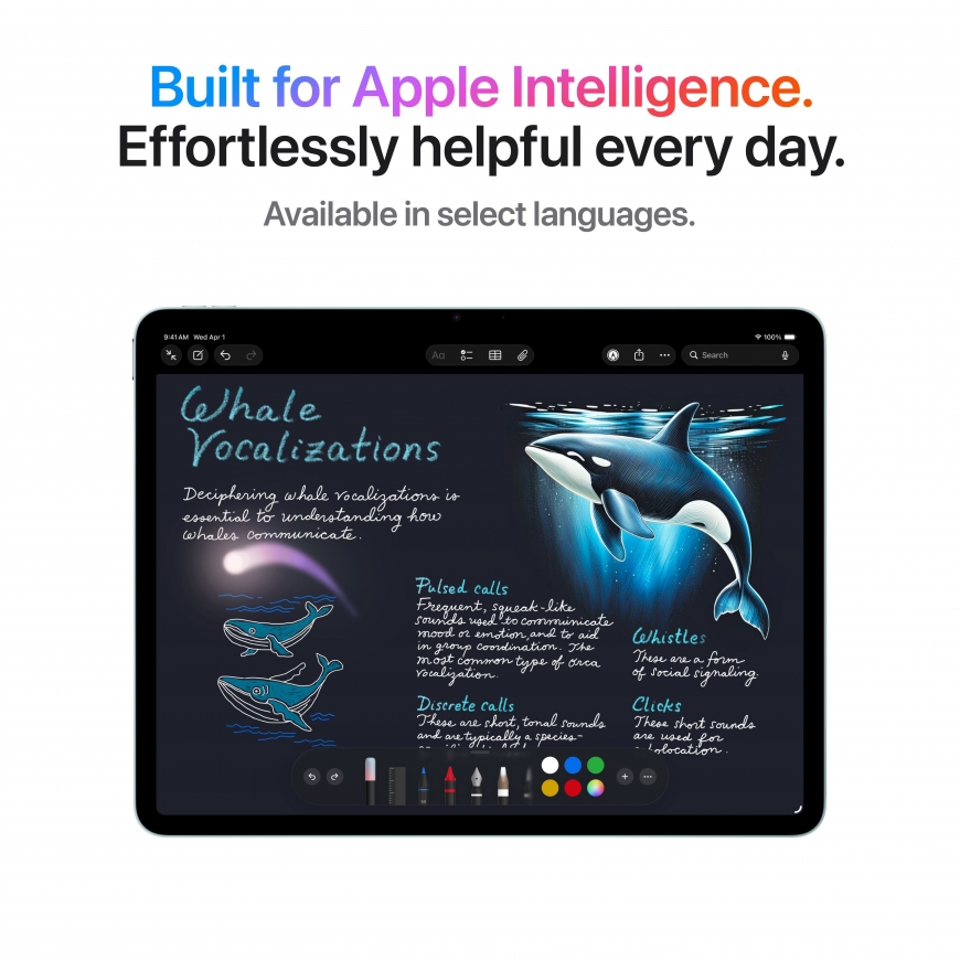 Apple iPad Air 11" M4 512 Gt WiFi + 5G, tähtiharmaa – 5