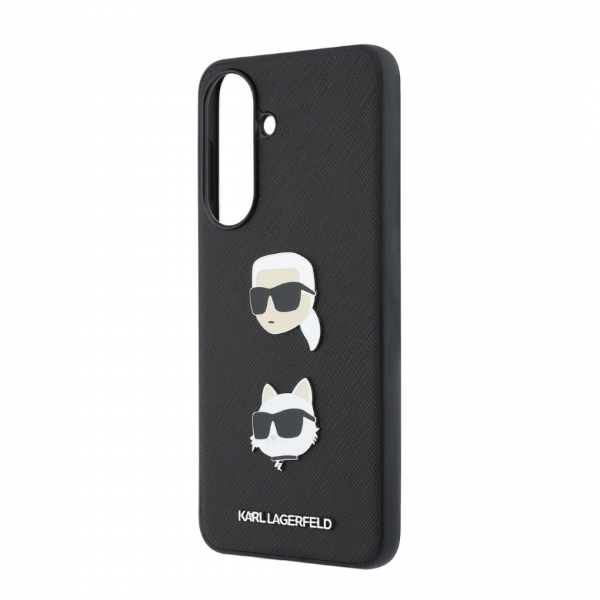 Karl Lagerfeld Liquid Silicone Metal Karl and Choupette Case for – 4
