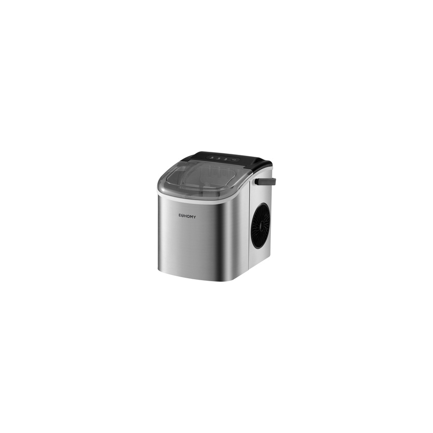 Euhomy IM001 ice cube maker, 1.2 l, 12 kg (silver) – 2