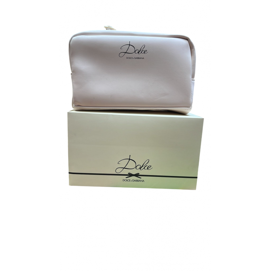 Dolce & Gabbana, Dolce, Zippered, GWP Textile Pouch, Pink