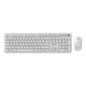 KEYBOARD +MOUSE WRL ENG/WH KBS-WPS-01-W GEMBIRD