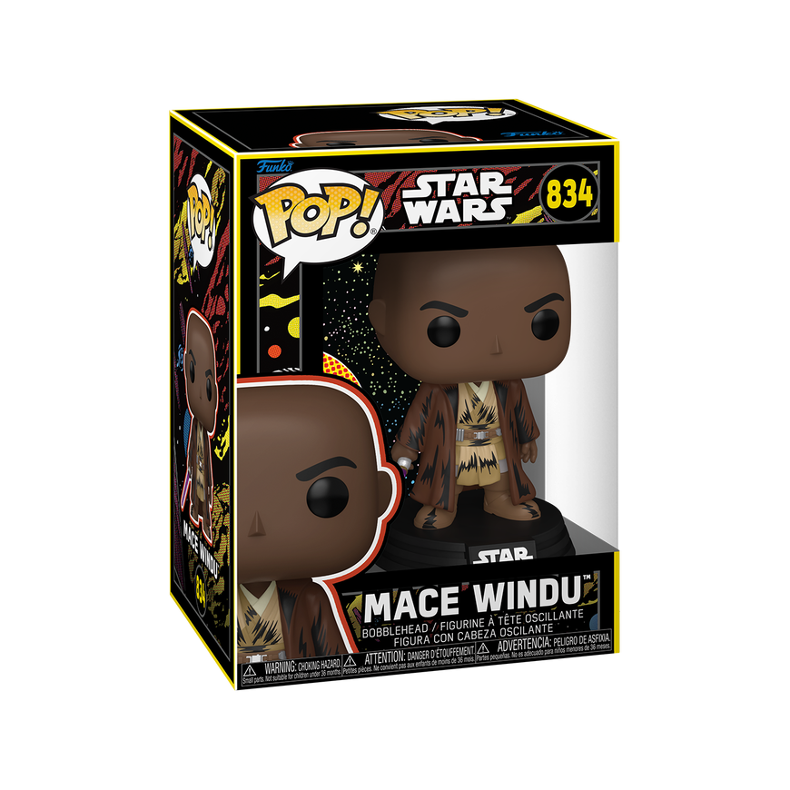 FUNKO POP! Vinyl figuur: Star Wars - Mace Windu (Retro)
