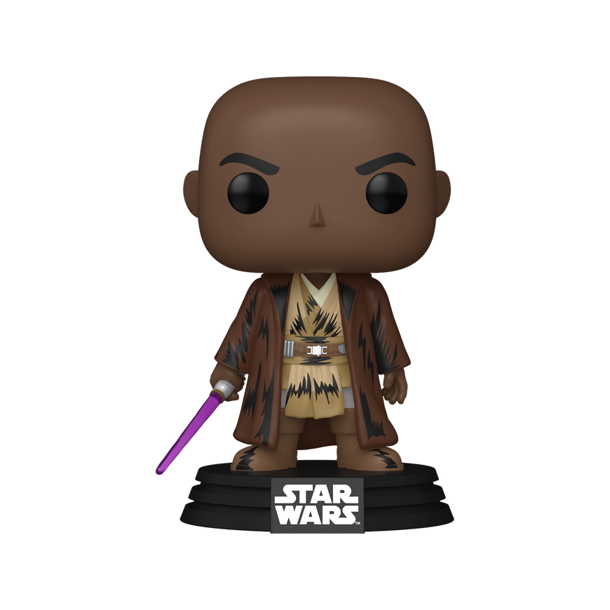 FUNKO POP! Vinyl figuur: Star Wars - Mace Windu (Retro) – 2