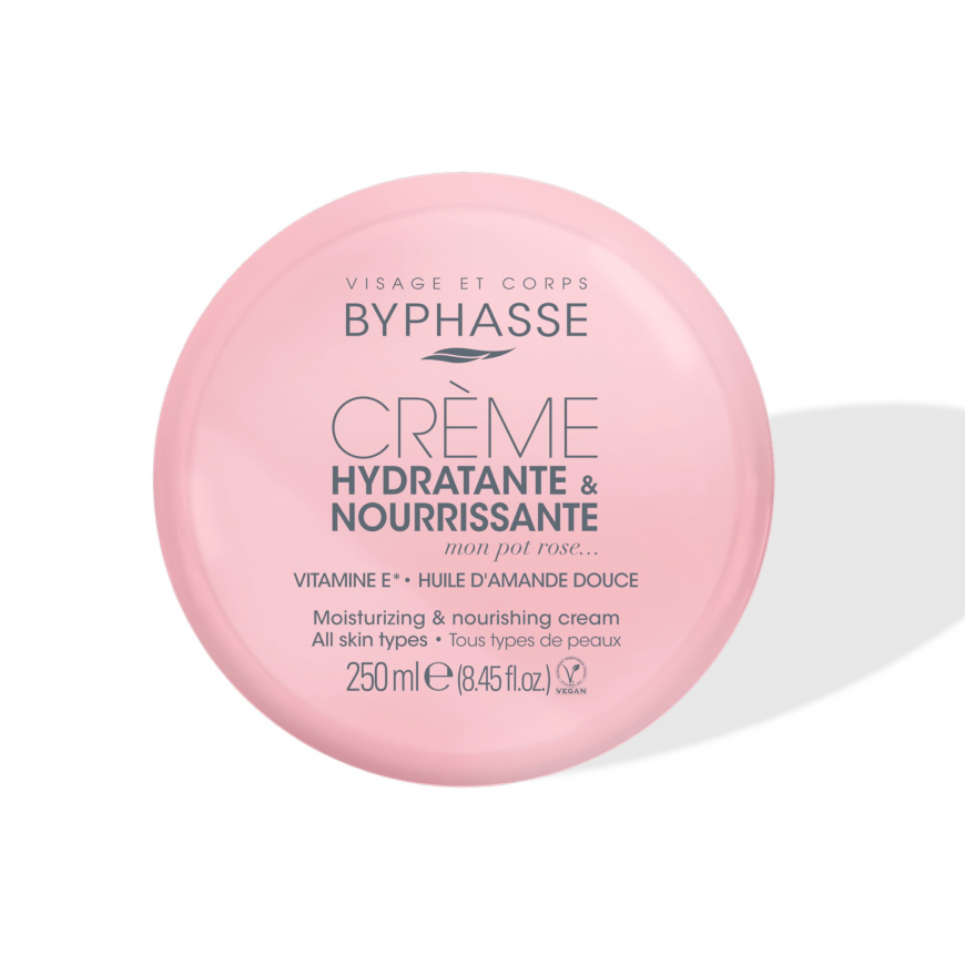 Byphasse, Byphasse, Vitamin E, Moisturizing, Cream, For Face & B