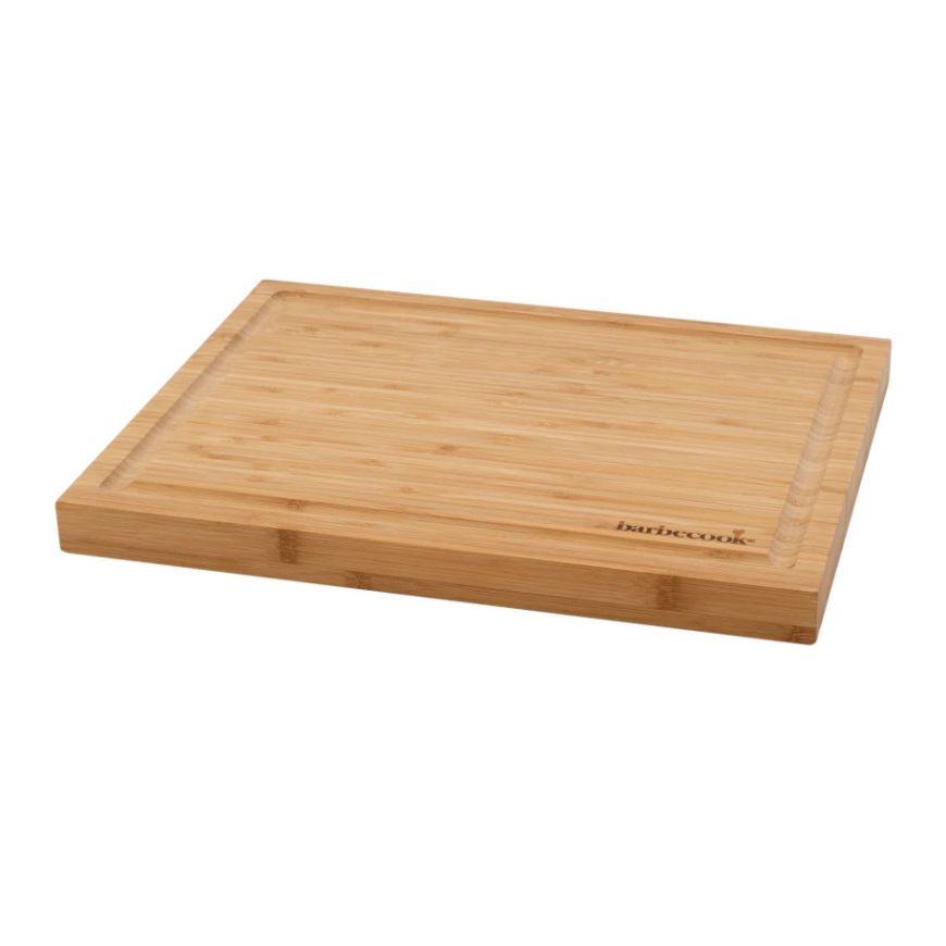 Barbecook | Bamboo cutting board with groove FSC, 40 x 30 x 3