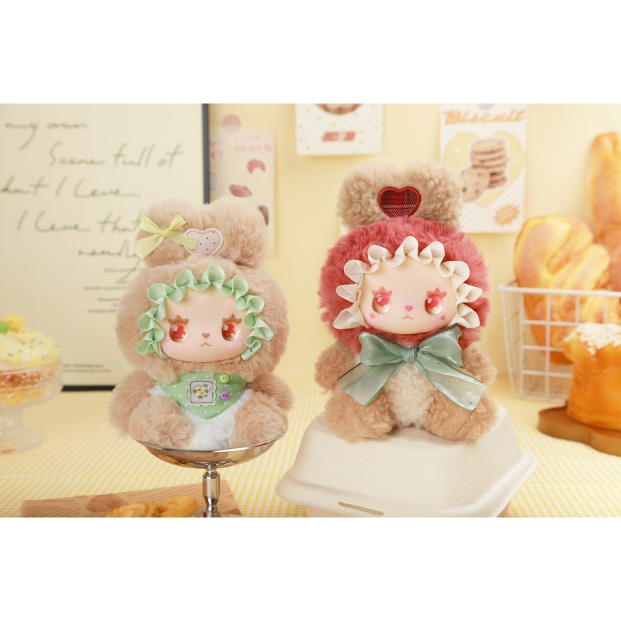 LOVELY EMMA Plīša atslēgu piekariņš, slēgtā iepakojumā - Sweet Treat Bunnies – 3