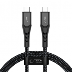 Tech-Protect Ultraboost UB11T USB-C | USB-C PD 240W | QC3.0 Cabl