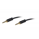Fuj:tech 3,5 mm TRS – 3,5 mm TRS audiokaapeli, 0,5 m, musta
