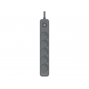 Tracer 47813 Super Line+ Graphite 1.5m (5 outlets ) Tracer 47813 Super Line+ Graphite 1.5m (5 outlets )