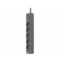 Tracer 47813 Super Line+ Graphite 1.5m (5 outlets ) Tracer 47813 Super Line+ Graphite 1.5m (5 outlets )