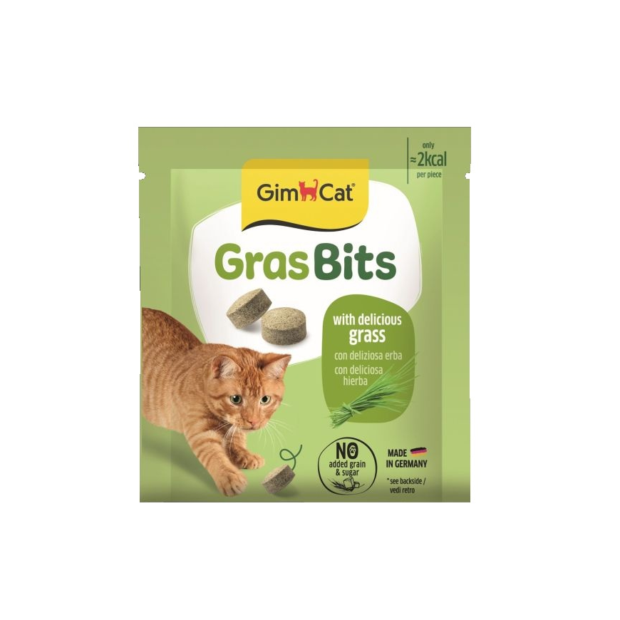 Gardumi kaķiem - GimCat GRASBITS 10g