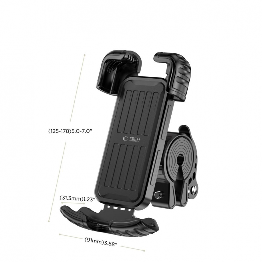 Tech-Protect V7 Handlebar Mount - Black – 5