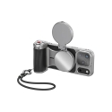 Galvenā roktura stiprinājums tālrunim iPhone 17 Pro — viss vienā komplektā: gaisma + filtrs