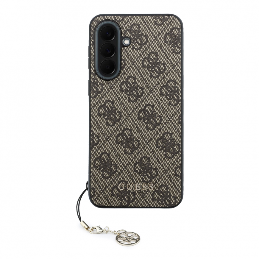 Guess 4G Charm Case for Samsung Galaxy A37 Brown – 2