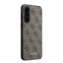 Guess 4G Charm Case for Samsung Galaxy A37 Brown