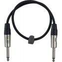 Fuj:tech 6,3 mm TS uros – 6,3 mm TS uros instrumenttikaapeli, 7 m, musta Fuj:tech 6,3 mm TS uros – 6,3 mm TS uros instrumenttikaapeli, 7 m, musta