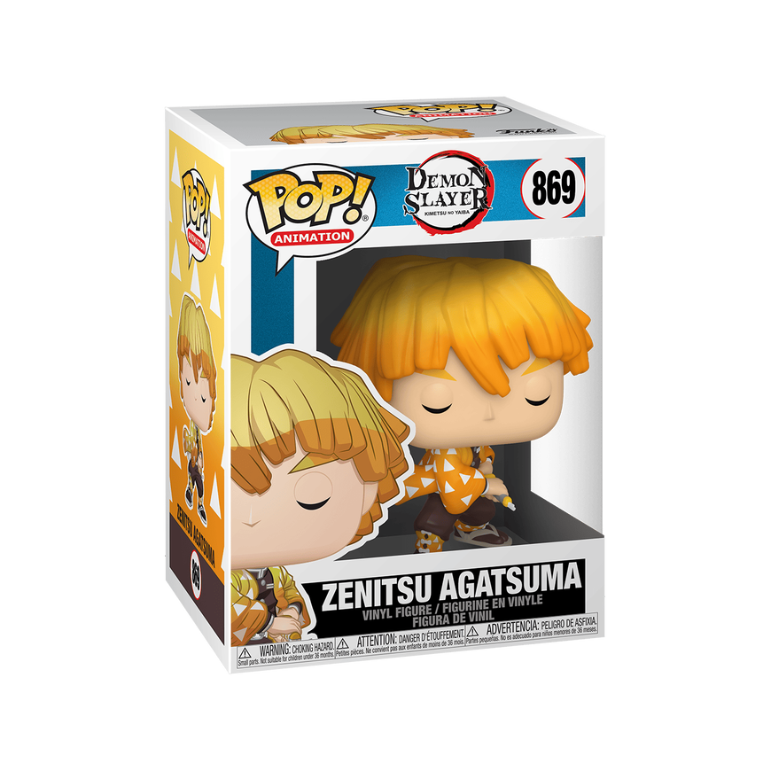 FUNKO POP! Vinyl figuur: Demon Slayer - Zenitsu Agatsuma
