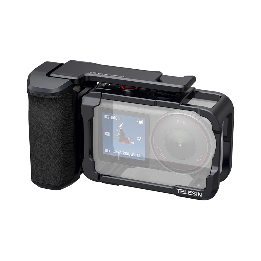 Telesin protective case with handle for
