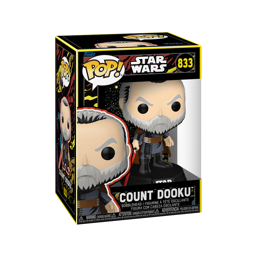 FUNKO POP! Vinyl Figure: Star Wars - Count Dooku (Retro)