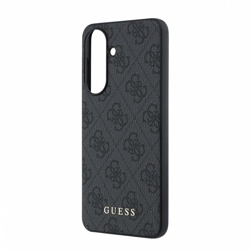 Guess PU 4G Metal Classic Logo Case for Samsung Galaxy A57 Grey – 4