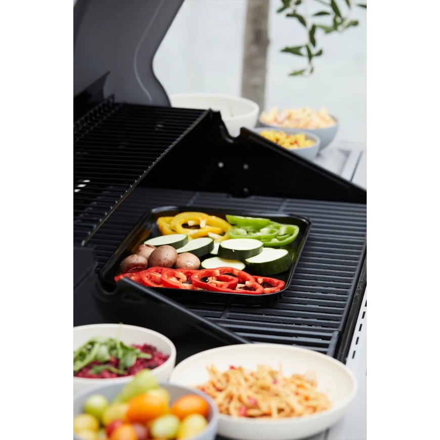Barbecook | Reusable enamel grill pan, 34.5 x 24 x 3 cm per 12 – 3