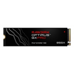 SSD SANDISK 600xTBW rating MTBF 1750000 h Read speed 7300 MB/s Write speed 6300 MB/s NVMe Yes PCI Express 4.0 M.2 1000 GB SDSP81