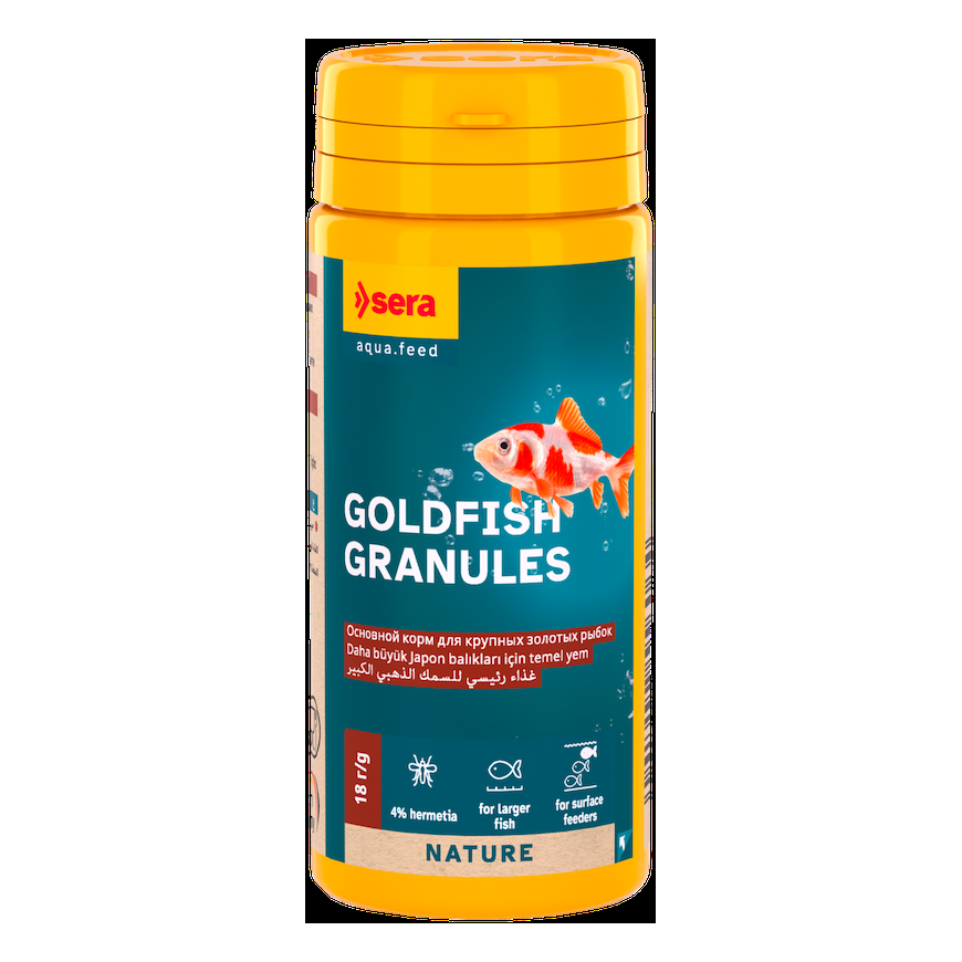 Barība zivīm - Sera Goldfish Granules 50 ml (18g)
