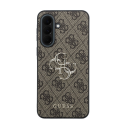 Guess PU 4G Metal Logo Case for Samsung Galaxy A37 Brown Guess PU 4G Metal Logo Case for Samsung Galaxy A37 Brown