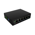 Lanberg Switch PoE 1xBT 3xAT SFP/ETH Din Unmanagment Fast Lanberg Switch PoE 1xBT 3xAT SFP/ETH Din Unmanagment Fast