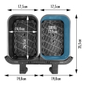 Gastroback 42586 Multi Airfryer Duo Heat Family 9L