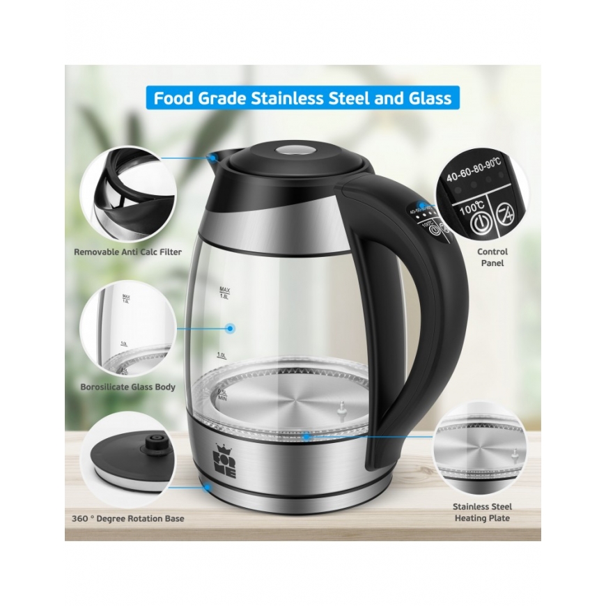 ForMe FKG-458 Cordless Electric Kettle 1,8 L – 3