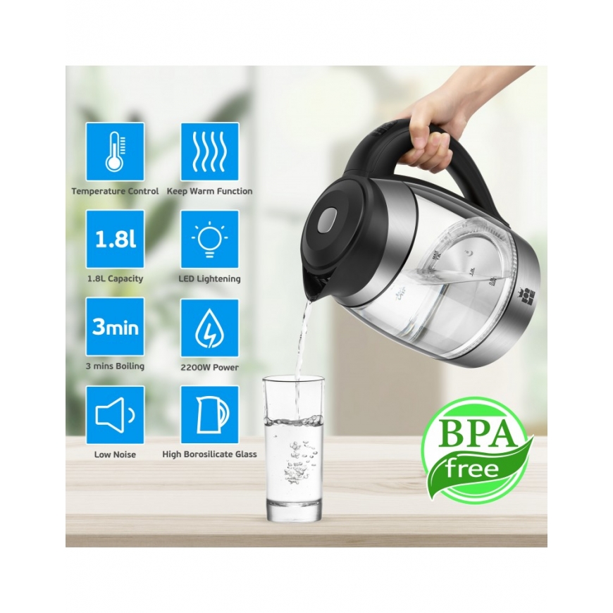 ForMe FKG-458 Cordless Electric Kettle 1,8 L – 4