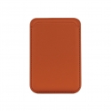 Universal PU Leather Wallet with MagSafe Orange Universal PU Leather Wallet with MagSafe Orange