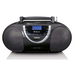Radio uztvērējs Lenco SCD-6900BK Portable DAB+ FM Radio CD Casse