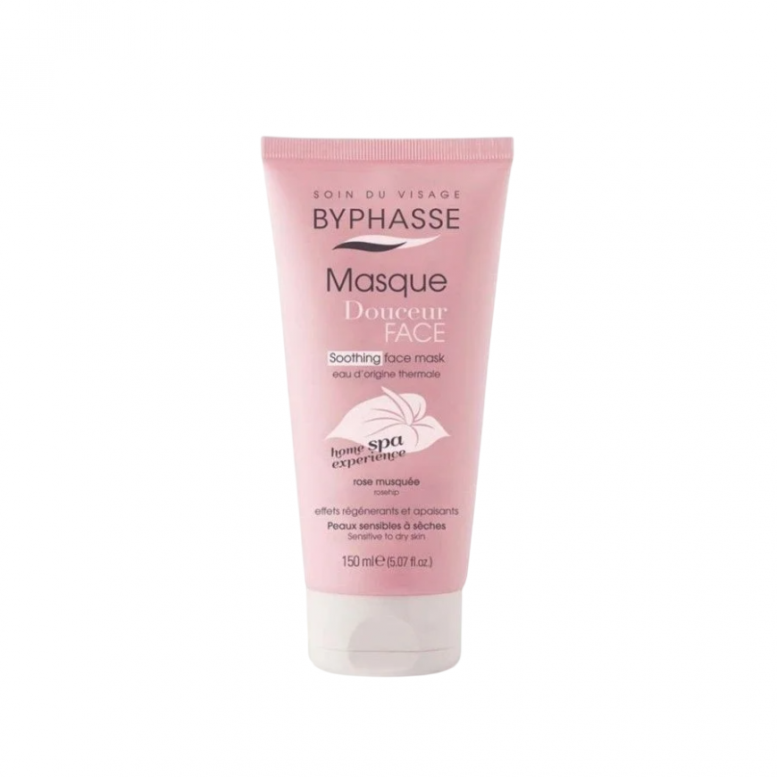 Byphasse, Home Spa, Thermal Water, Soothing, Cream Mask, For Fac
