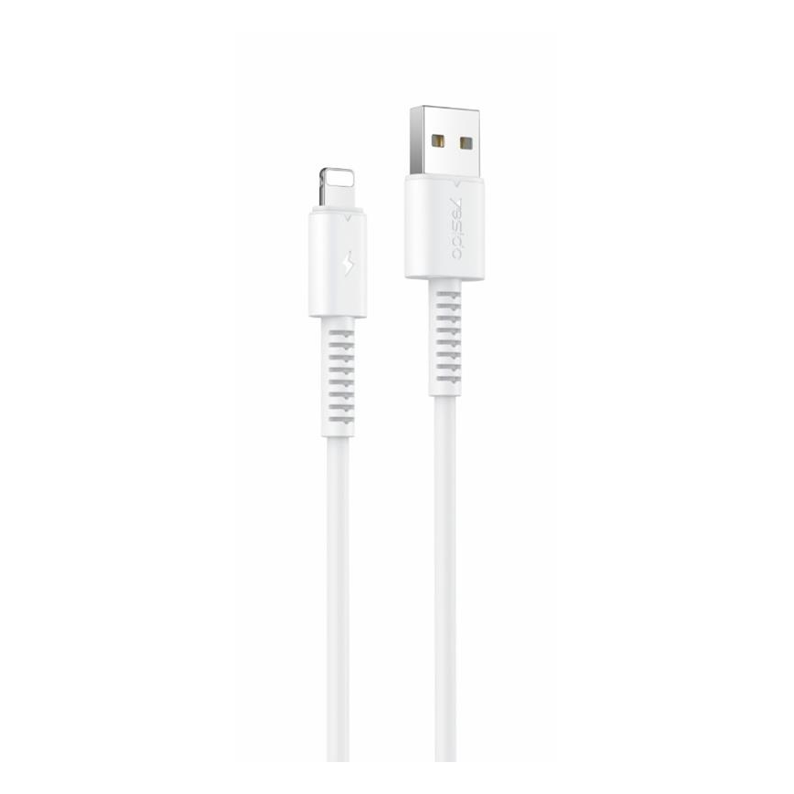 YESIDO CABLE CA120 18W USB|LIGHTNING 1M PVC 2A WHITE