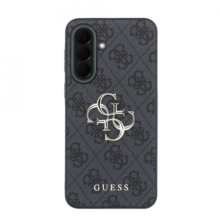 Guess PU 4G Metal Logo Case for Samsung Galaxy A37 Grey – 2
