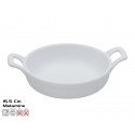 15.5 cm White Casserole Dish With Handles, 12x15.5x4.5 cm, KITCH 15.5 cm White Casserole Dish With Handles, 12x15.5x4.5 cm, KITCH