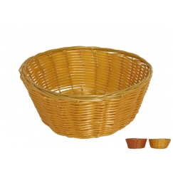 Классическая пластиковая корзина для хлеба 23,5x23,5x9,5 см, KIT