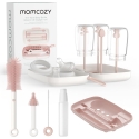 MOMCOZY LS001 7 IN 1 BABY BOTTLE BRUSH SET PINK MOMCOZY LS001 7 IN 1 BABY BOTTLE BRUSH SET PINK