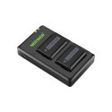 Set of 2 Sony replacement batteries and a NEEWER NP-FW50 charger