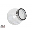 Stiklinis laikymo indas 650 ml, 12x9x13 cm, KITCHEN&GO Stiklinis laikymo indas 650 ml, 12x9x13 cm, KITCHEN&GO